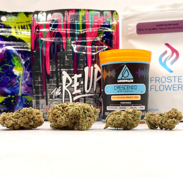 *Deal! $109 Choose Any (3) Indoor 1/8s by The Re-Up, Gramlin, Frosted Flowersm Hapi Buds & Loudpack