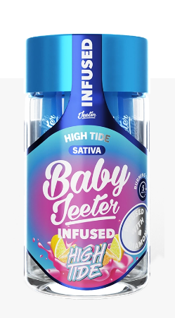 Jeeter - Baby Jeeter - High Tide - Rosin Infused Prerolls - 5pk - 2.5g - Sativa