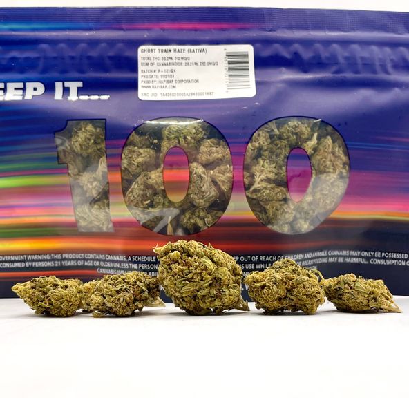 *Deal! $69 1 oz. Ghost Train Haze (30.2%/Sativa) - Keep it 100