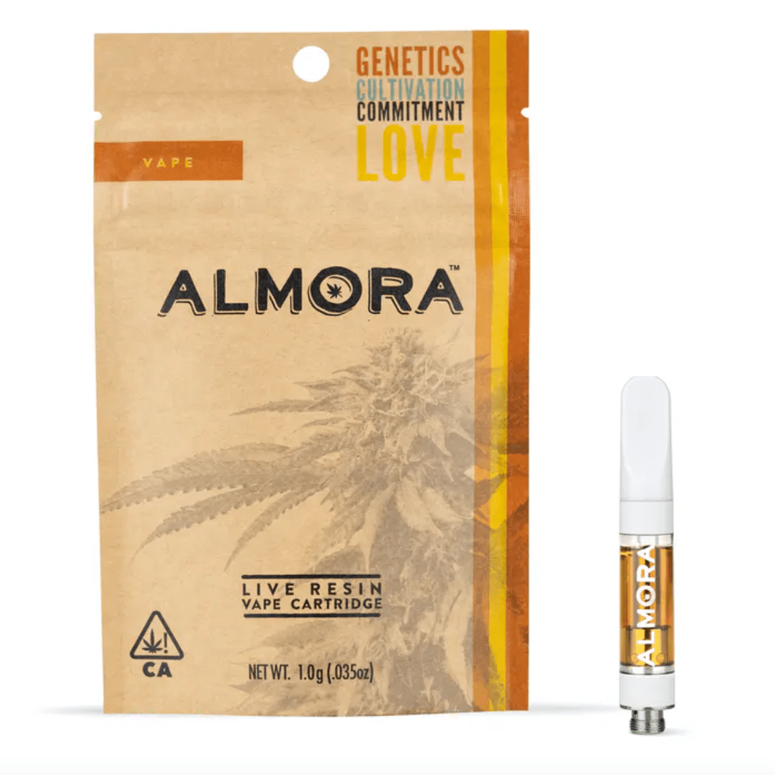 Almora Live Resin Cartridge 1g - Watermelon Dreamz 77%
