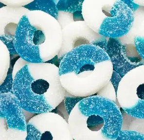 Blue Raspberry Rings