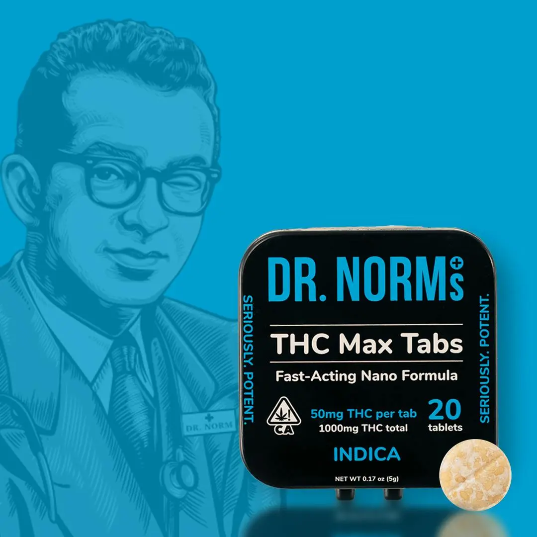 Indica 20pc THC Max Tablets 1000mg 5.00 g