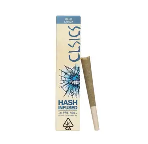 Clsics Blue Crack 1g Hash Infused Preroll 38%