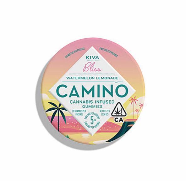 [Camino] THC Gummies - 100mg - Watermelon Lemonade (H)