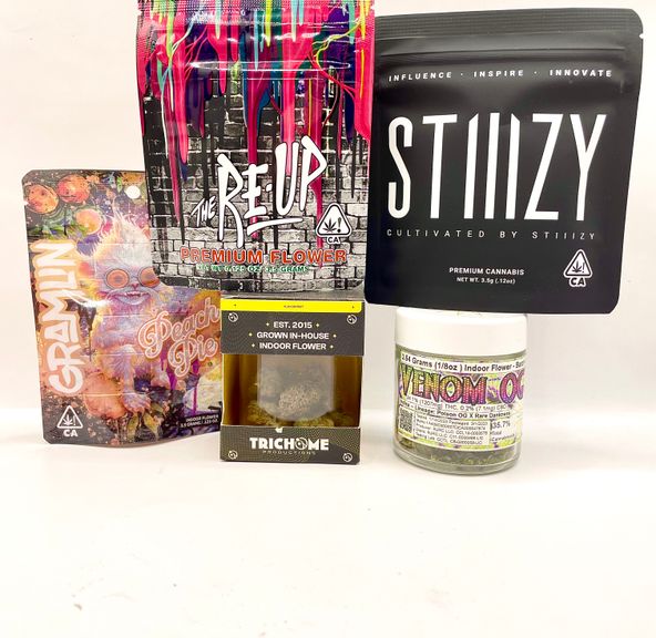 *Deal! $109 Mix n' Match Any (3) Indoor 1/8s by The Re-Up, Trichome Productions, Stiiizy & Gramlin