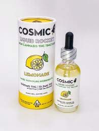 Cosmic Edibles - Lemonade Liquid Rocket Tincture 16:1 1000MG THC 60MG CBD