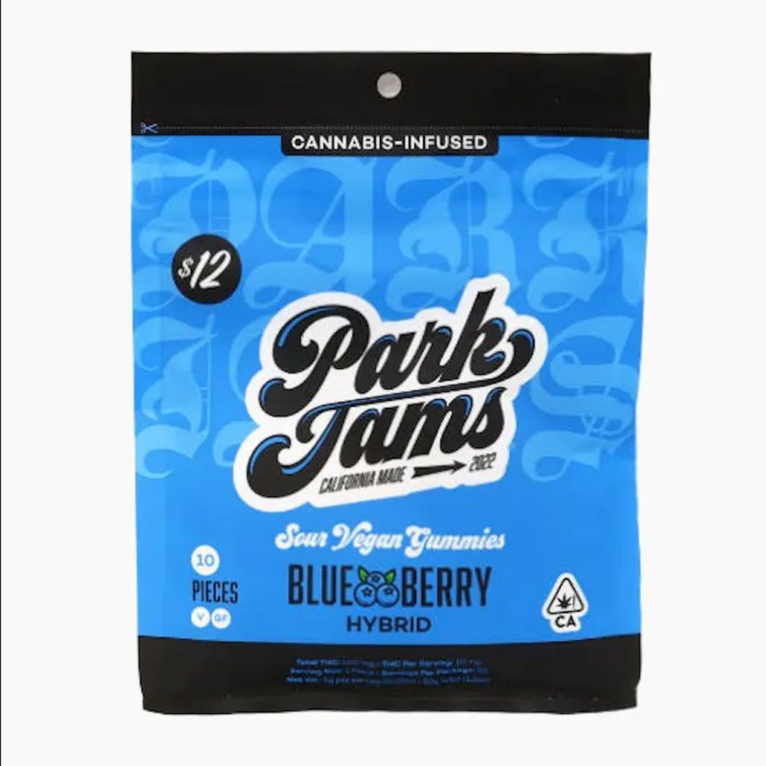 100mg Gummy - Park Jams - Blueberry