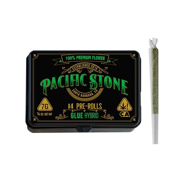 Pacific Stone Preroll 0.5g Hybrid 805 Glue 14-Pack 7.0g