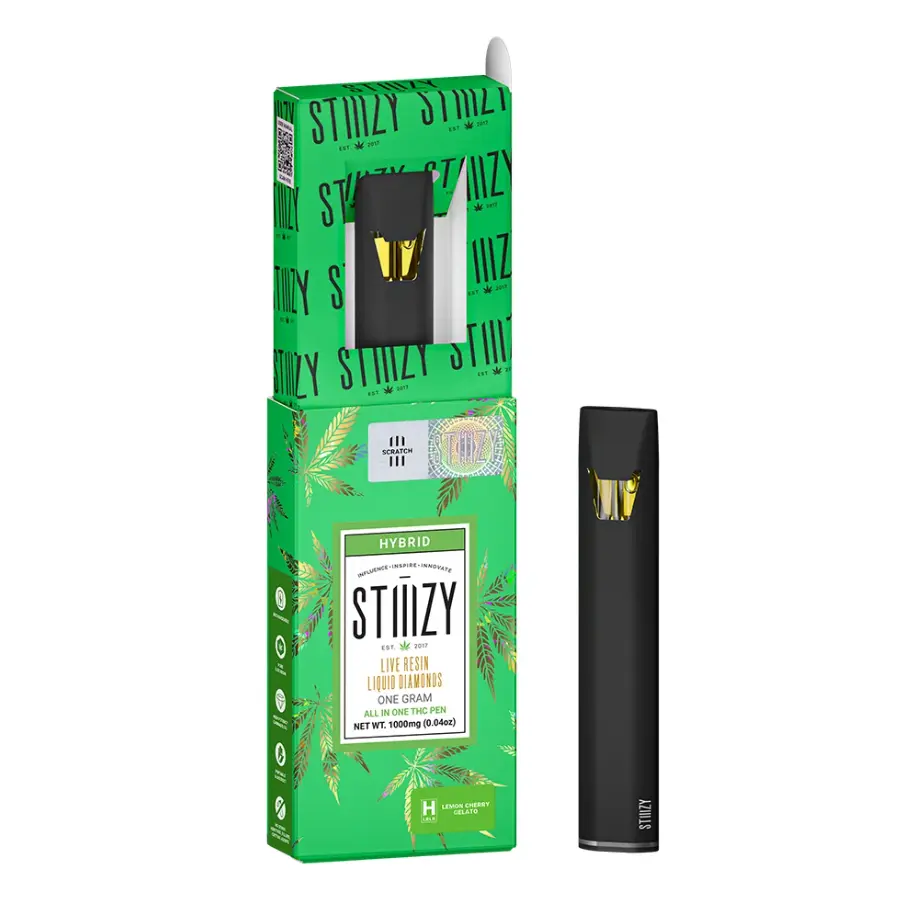 Stiiizy Live Resin AIO Vape Lemon Cherry Gelato 1g