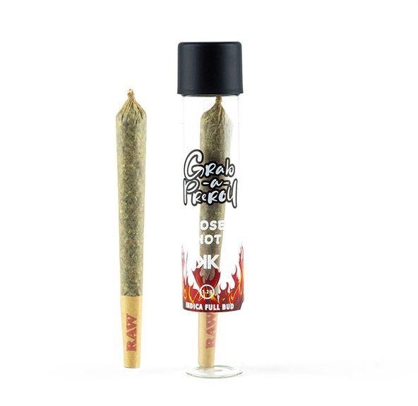 1G Rose Hot Grabba Pre Roll by KushKraft