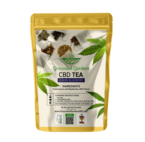 CBD Tea I Lemon Blueberry I Grounded Gardens I 100mg I 2pc