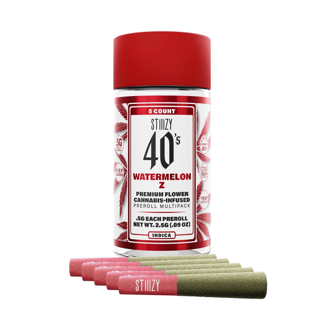 .5G 40s PREROLL MULTI PACK - WATERMELON Z