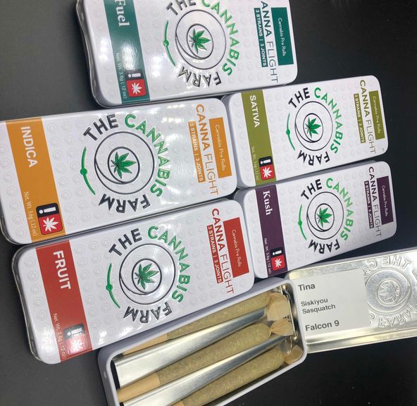 Cannabis Farm - Flight Tin - Preroll - 3g