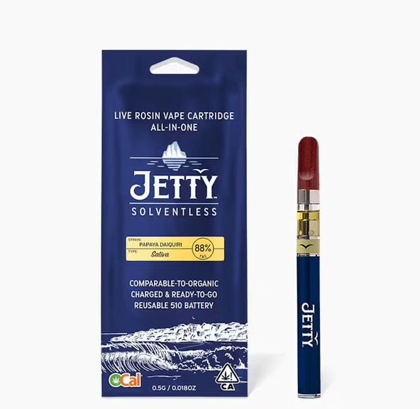 Jetty Solventless AIO Vape Papaya Daiquiri .5g