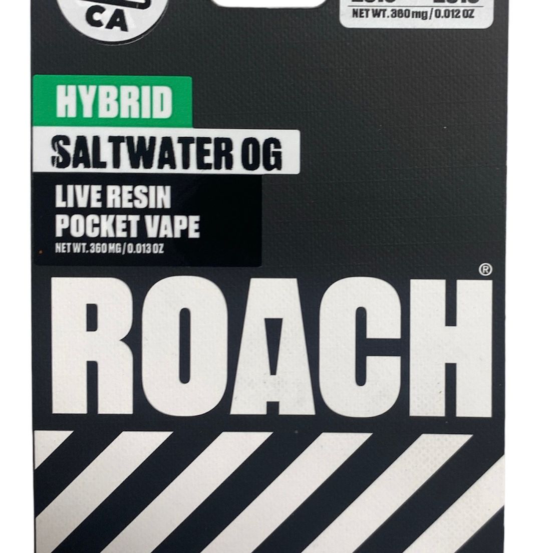 G. ROACH 0.36g Live Resin Disposable Vape - Saltwater Og (H)