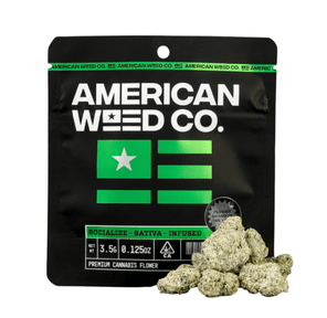 American Weed Co. Infused Flower Lemon Haze 3.5g
