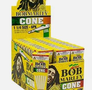 Bob Marley Cone 1 1/4 6pk