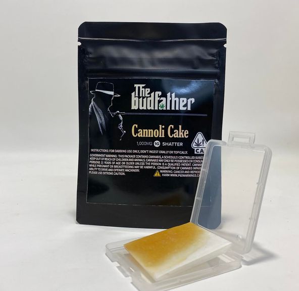 Budfather Cannoli Cake Shatter 1g 85.52%