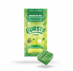 Bursts - THC Gummies (Sour Green Apple)