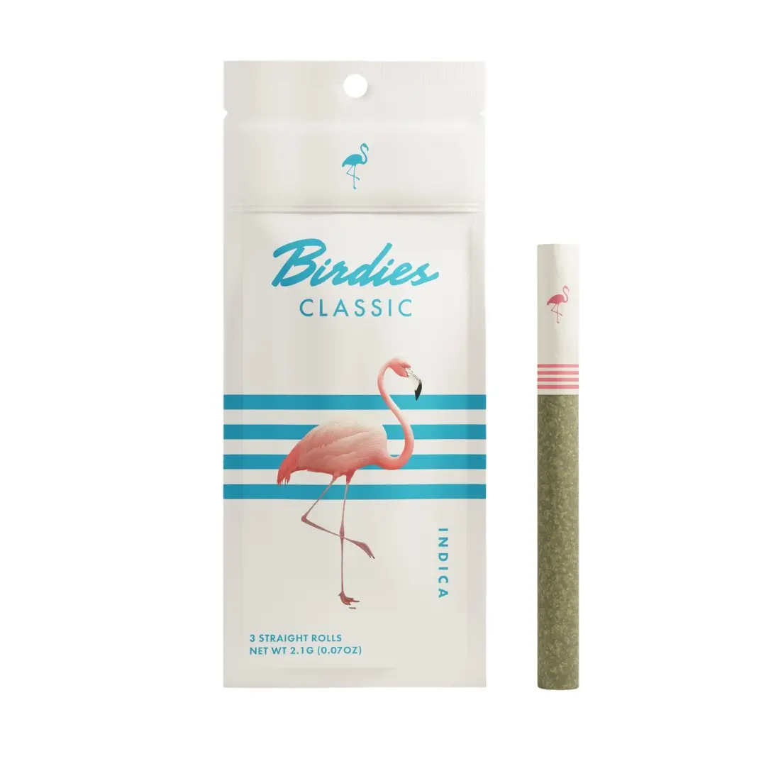 Birdies Classic Pre-roll 3pk Indica 2.1g