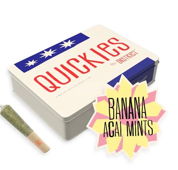 Preroll-Banana Acai Mints 5pk
