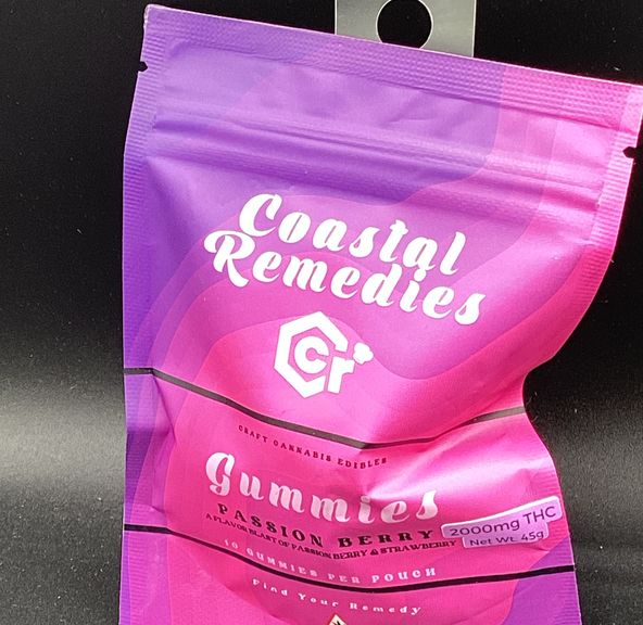 Coastal Remedies- Passion Berry- Gummies- 2000mg
