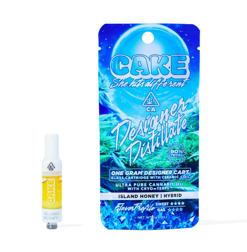 CAKE she hits different - DD Cart - 510 Thread - Island Honey 1g