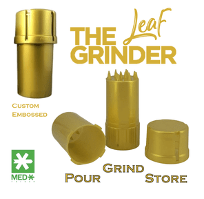 (PROMO) Value Grinder w/Storage - 3.5" Plastic