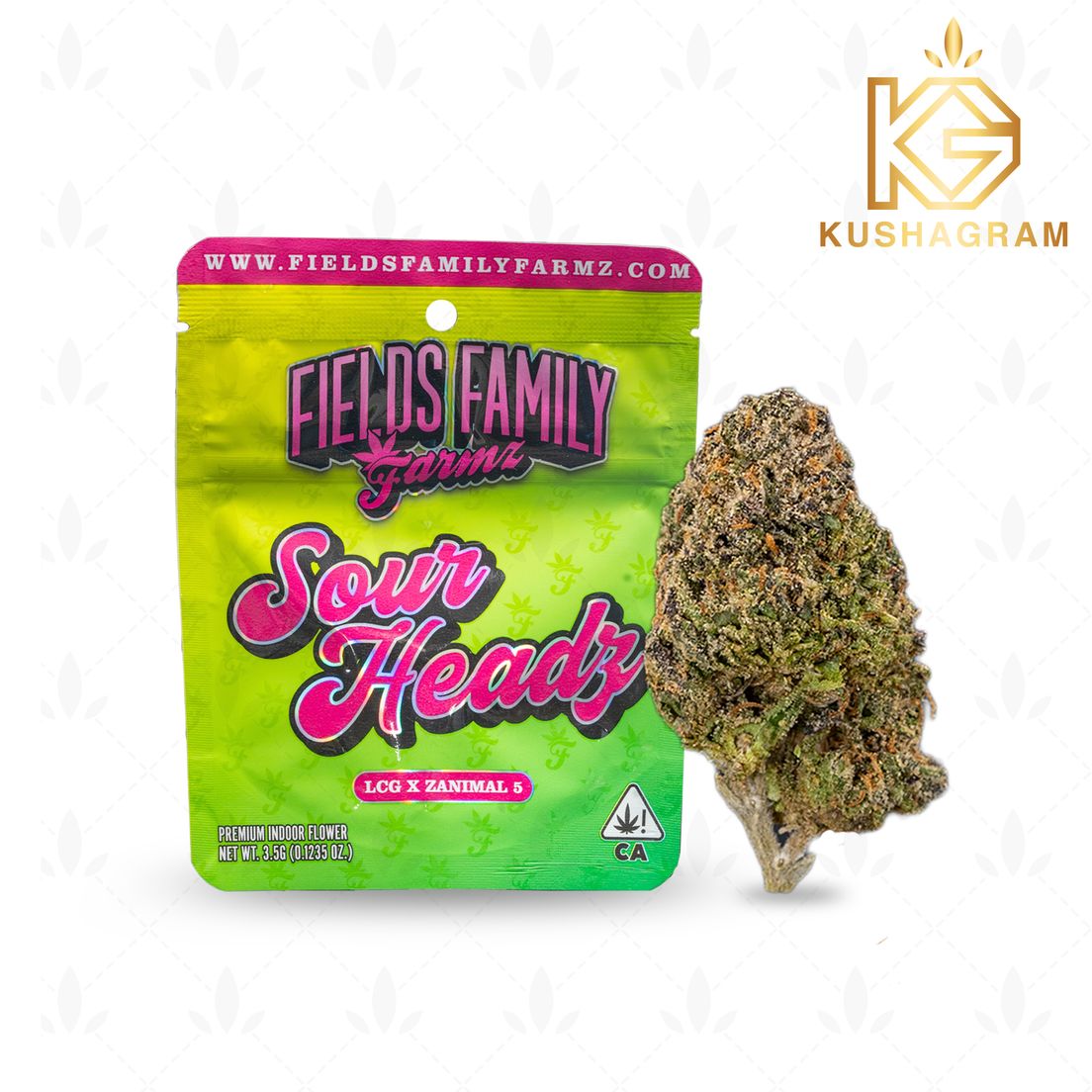 Fields Family Farmz - Sour Headz - Bag 3.5g