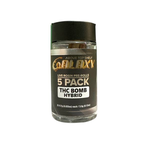 Galaxy - THC Bomb Lil Galaxy Diamond Sauce 5pk Prerolls 3.5g