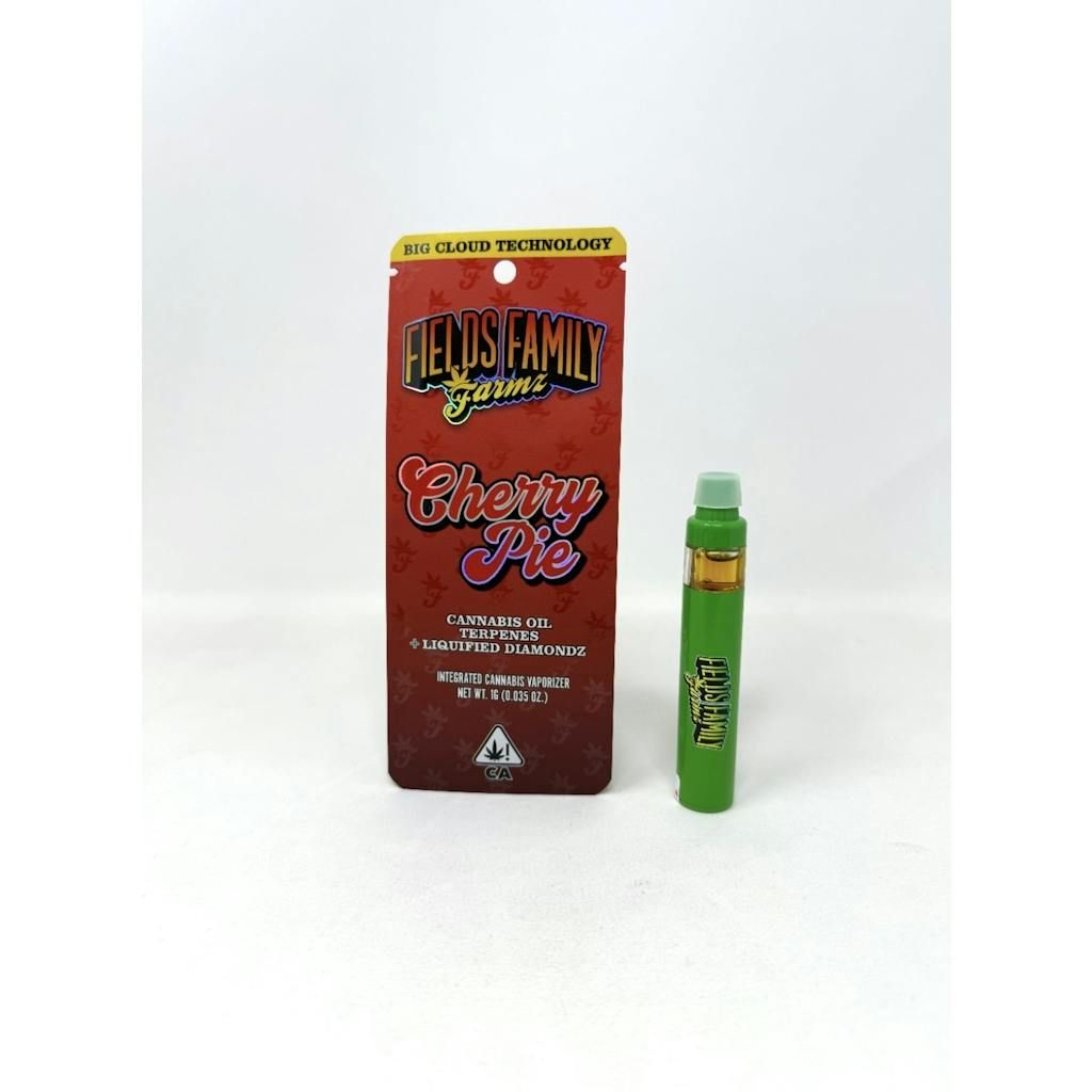 Fields Family Farmz - Cherry Pie - 1g Disposable Vape 1g