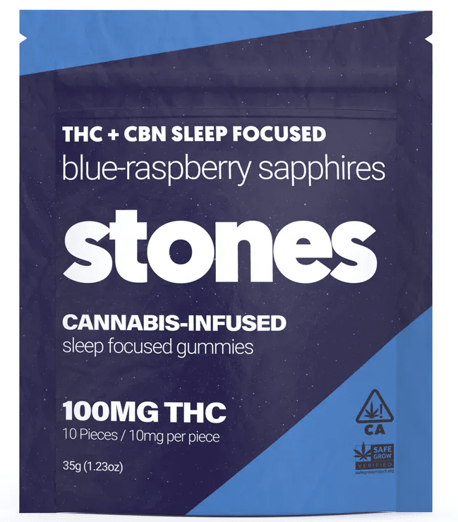 Blue-Raspberry Sleep Gummies (100MG)