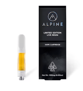 Alpine Vapor - Blackberrry Octane - Live Resin Cartridge - 1g - Indica