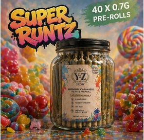 0.7G Pre-Roll: Super Runtz (H) 40 Pack JAR