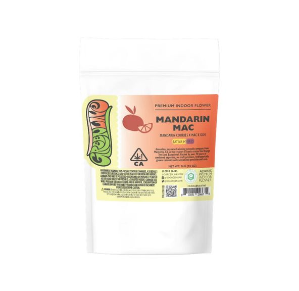 Mandarin Mac Indoor Flower 14g