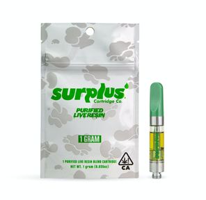 Surplus Vape Cartridge Grapes Crush Cartridge 1g