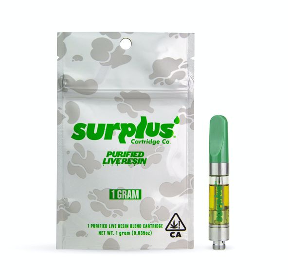 Surplus Vape Cartridge Grapes Crush Cartridge 1g