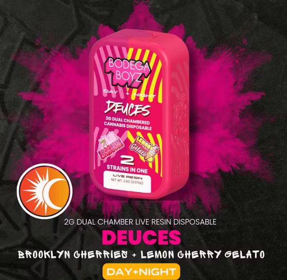 Deuces Brooklyn Cherries x Lemon Cherry Gelato Live Resin