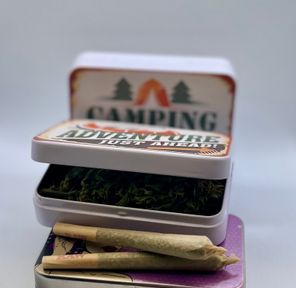 Assorted Stash Tins I Small Storage I Grounded Gardens I 1ct