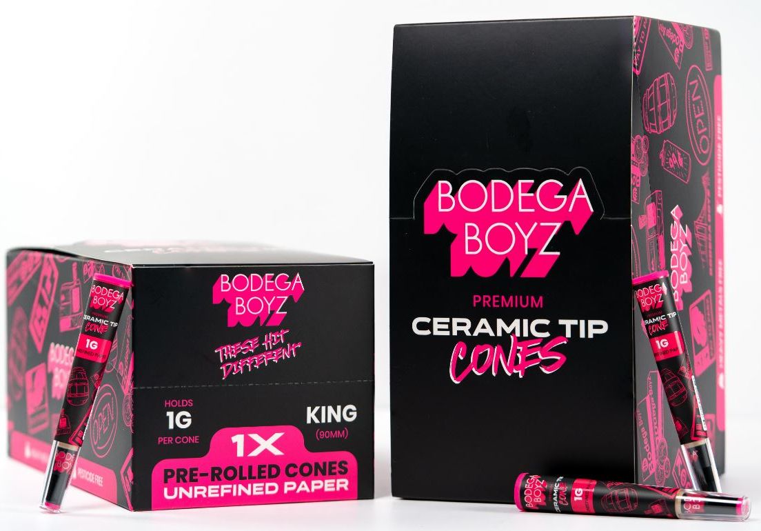 Bodega Boyz Ceramic Tip- 1g King Cone