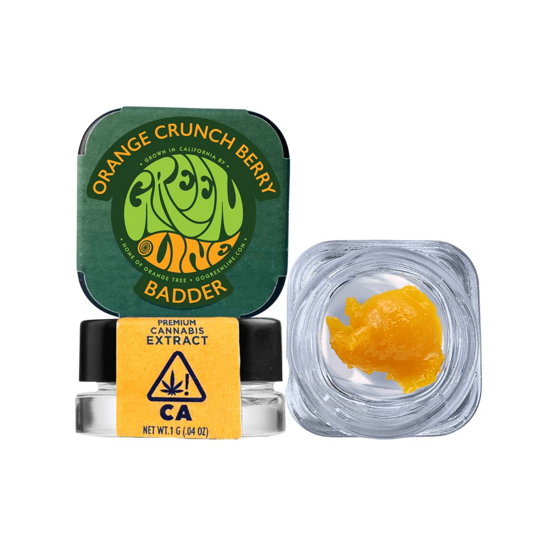 GREENLINE - Orange Crunch Berry - Badder - 1 Gram