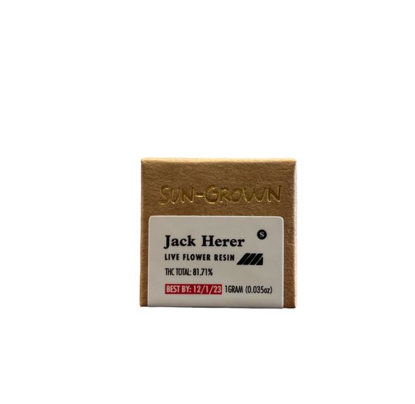 Arcata Fire - Jack Herer Live Flower Resin - 1g
