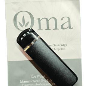 .Jack Herer 1g Disposable Oma Reuseable Body With Tank Attachment
