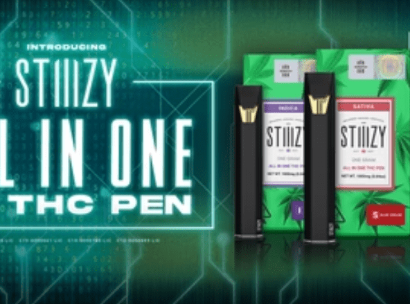 STIIIZY DISPOSABLE - ALL IN ONE - SOUR TANGIE - 1G (THC: 88.30%)