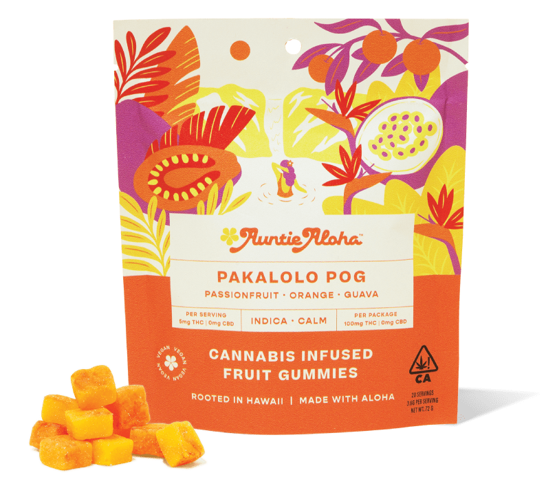 Auntie Aloha- Pakalolo POG Gummies 100mg (I)