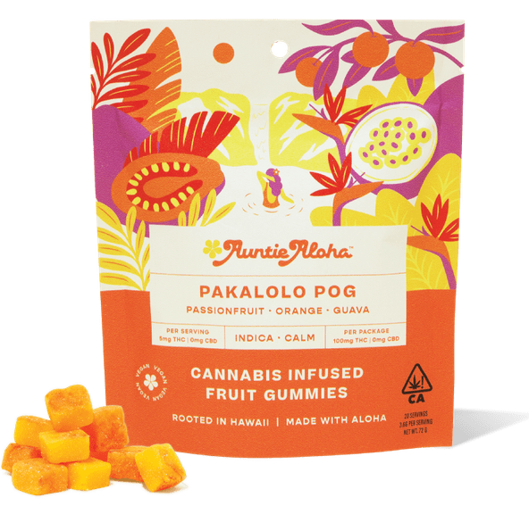Auntie Aloha- Pakalolo POG Gummies 100mg (I)