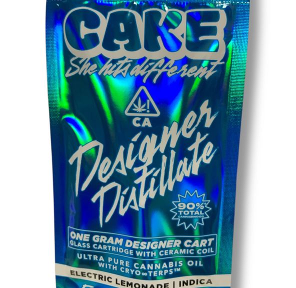 Cake - Electric Lemonade 1g Designer Distillate Vape