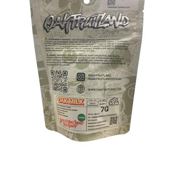 Oakfruitland - Oak-Milk 7g