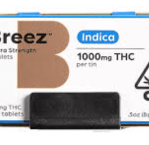 BREEZ EXTRA STRENGTH TIN- INDICA 1000MG