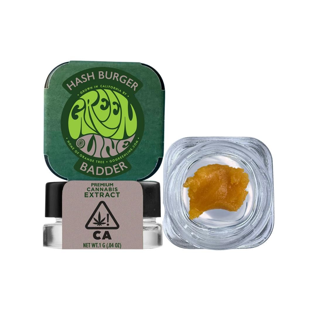 GREENLINE - Badder 1g - Hash Burger